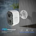 thumbnail image 6 of 1080P Wireless Security WiFi Cameras for Home Security, Wireless Outdoor with Motion Detection, Spotlight/Siren Alarm, Color Night Vision, Waterproof, Free Cloud Storage, SD/Cloud Storage, 6 of 6