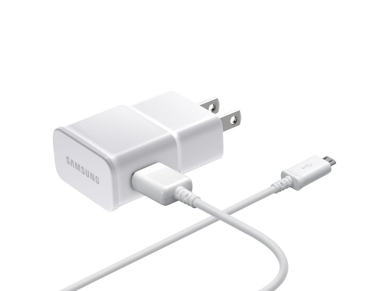 4xem 4XSAMCHARGER 1PORT 2A AMP WALL CHARGER FOR FOR ALL SAMSUNG PHONES NOTES WHITE