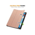 thumbnail image 2 of Case for Teclast M40 / M40 Pro / P20S / P20HD, Tri fold Slim Lightweight Hard Shell Smart Protective Cover with Multi-Angle Stand, Universal Stylus Pen, 2 of 7