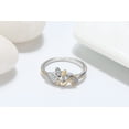 thumbnail image 5 of Fairy Ring for Women Wing Angel Sterling Silver Cubic Zirconia Ginger Lyne Collection, 5 of 6