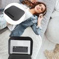 thumbnail image 1 of OULII Back to School Portable Bed Stand Table Tray for Dining Black Plastic for Office Use 1Pack, 1 of 5