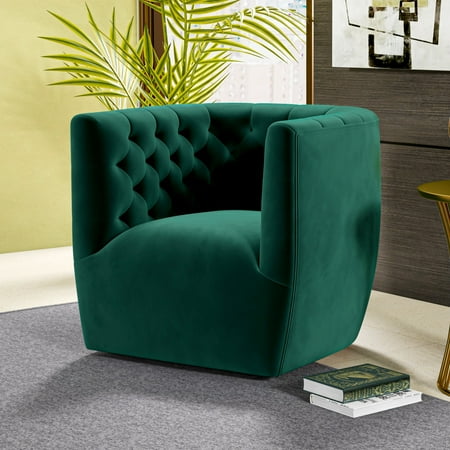 Newboti Furniture Delaney Green Velvet Swivel Chair BN.7166 Newboti Furniture Delaney Green Velvet Swivel Chair BN.7166