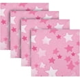 thumbnail image 5 of GZHJMY Valentine's Day Star Cloth Napkins 4 Pack - 20x20In Soft Washable Dinner Napkin Home Decor Napkin for Dinners Weddings Cocktail Kitchen Decorative Washcloths, 5 of 7