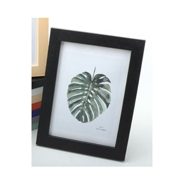 Dww-un Ensemble De Cadres Photo En Bois Noir, 11,9 Cm 15,7 Cm 1,5 Cm Cadre Photo Studio Simple Suspendu Mur Photo Mur