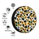 thumbnail image 4 of Fotbe Cute Cow Print Sunflower C Funda de Llanta de Repuesto con Estampado, Engrosada, Ajuste Universal para Jeep, Remolque, RV, SUV, Camión-15 inch, 4 of 6