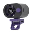 thumbnail image 4 of Ventilador portátil con clip, carga USB, rotación de 360 degree, ventilador de escritorio para refrigeración personal. Negro, 4 of 9