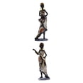 thumbnail image 1 of 2 Piezas Lady Figurilla Mujer Estatua Adornos, 1 of 8
