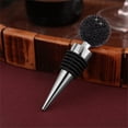 thumbnail image 4 of Tapón de botella de vino Corcho de champán decorativo Bola divertida Boquilla a prueba de fugas Tapa Sellador de bebidas Herramienta de barra de ahorro de fugas Mujeres Negro Inevent HA008976-04, 4 of 6