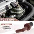 thumbnail image 2 of Unique Bargains 1F2013890 PCV Valve for Ford for Ranger 2001-2003 2.3L for Mazda B2300 2001-2003 2.3L Positive Crankcase Ventilation Valve Plastic Black Brown 1 pcs, 2 of 7