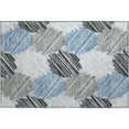 thumbnail image 2 of Addison Rugs Mayfield Premium Machine Washable Transitional Geometric Blue Rectangle Rug, 1'8" x 2'6", 2 of 6