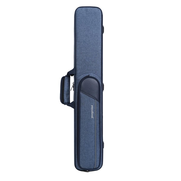Estuche para tacos de billar, estuche portátil para tacos de billar y accesorios Azul