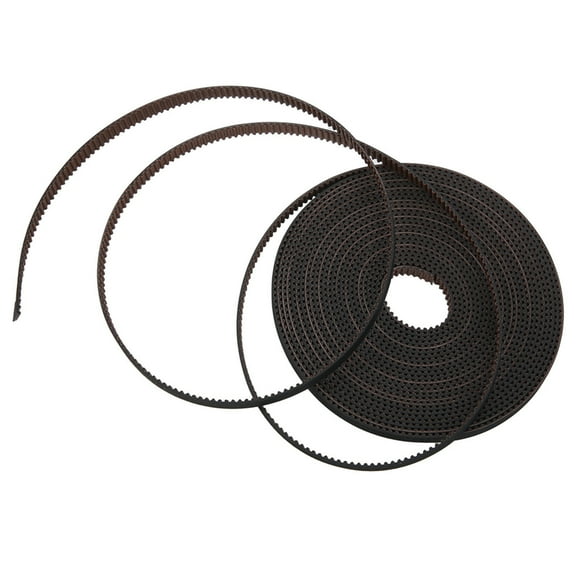 Synchronous Belt 6mm Non Slip Timing Belt High Strength Rubber Timing Belt for Linear Drive Black Rubber Material High Strength Rubber Belt High Smoothness and Accuracy