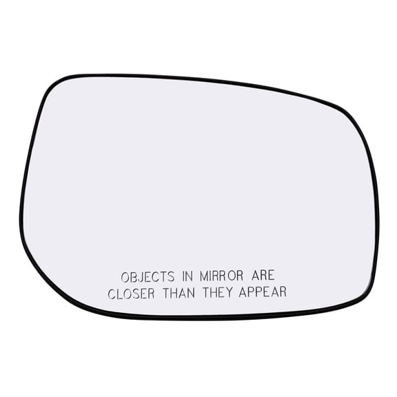 Rugged TUFF Passenger Side Mirror Glass Replacement for 2009-2013 Toyota Corolla, 2009-2013 Matrix (Non-Heated)