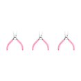 thumbnail image 2 of Decodeary 2 Pieces Pliers Anti-slip Spring Loaded Nipper DIY Jewelry Making Splicing Fixing Bending Twisting Strippers Hand Tools Flat Nose Plier 3Set, 2 of 6