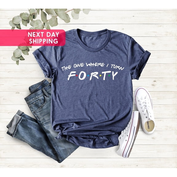 40th Birthday T Shirt, 40th Birthday Gifts for Women Men, 40th Birthday Party Shirt, Birthday Mum, New Year Gift, Hello Forty Shirt All Size S-5Xl