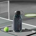 thumbnail image 4 of Botella deportiva de plástico a prueba de fugas con asa para gimnasio, yoga, fitness y ejercicio., 4 of 6