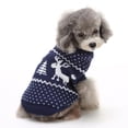 thumbnail image 2 of Suéter de Perro Gato Ropa Accesorios Mascota Complimentos Duraduro Azul, 2 of 8