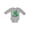 AC-Heather Grey, variant on Inktastic T-rex 1st Birthday Boys or Girls Long Sleeve Baby Bodysuit