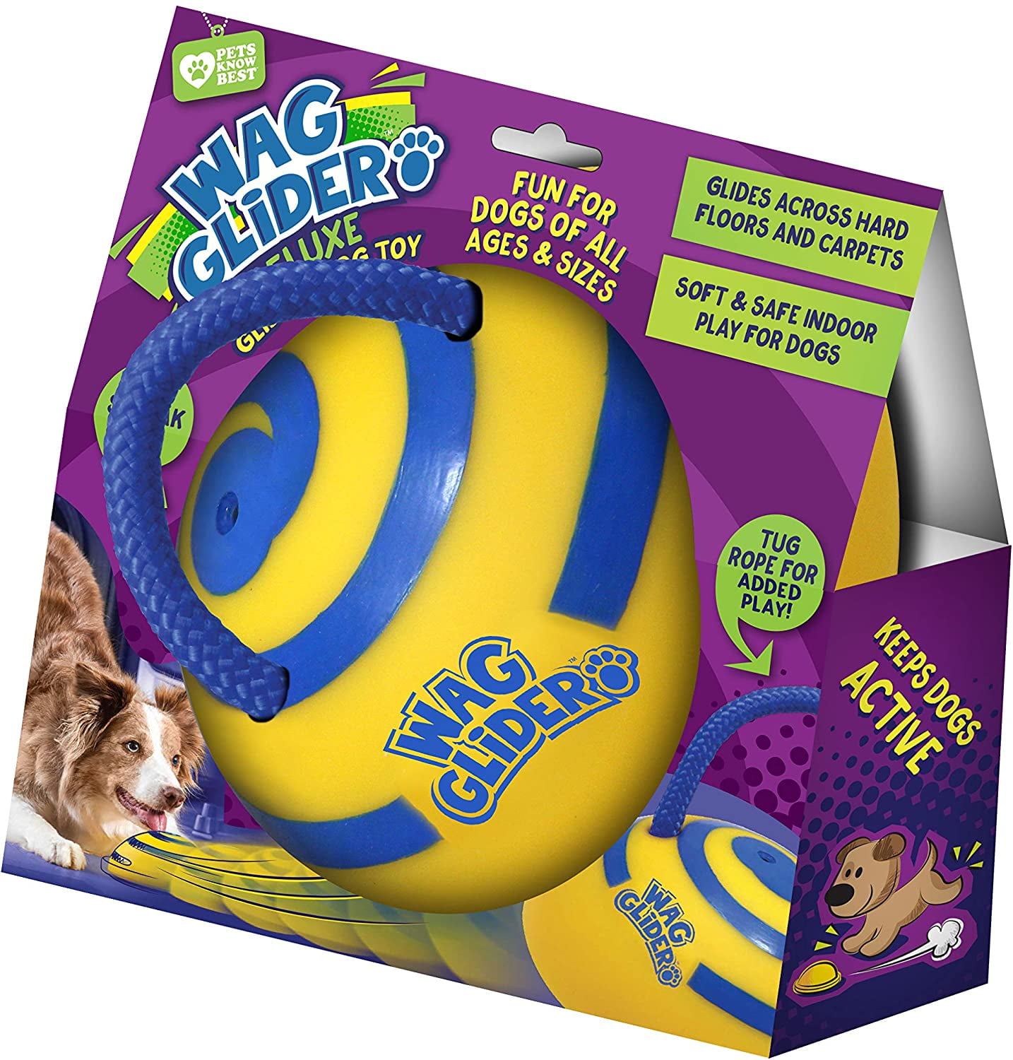 jml dog toy woof glider