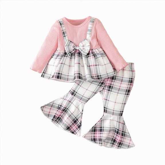 Gibobby Toddler Infant Baby Girl Clothes 12 24 Months 2T 3T 4T Long Sleeve Letter Romper Hooded Pants Outfits Set(18-24 Months,Pink)