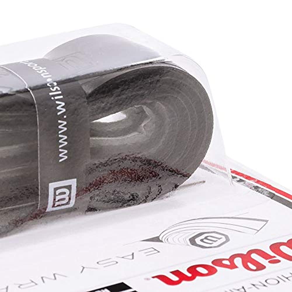 Wilson Classic Sponge Tennis Racquet Replacement Grip, Black