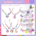 thumbnail image 2 of Set de joyas Faburo Kids para niñas, 5 collares, 5 pulseras, 2 of 7