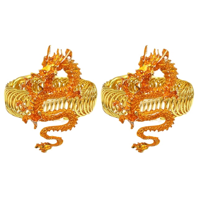 Miangastore Curtain Holdback Buckles Orange Metal 2Pcs 6.30X3.90X3.90CM