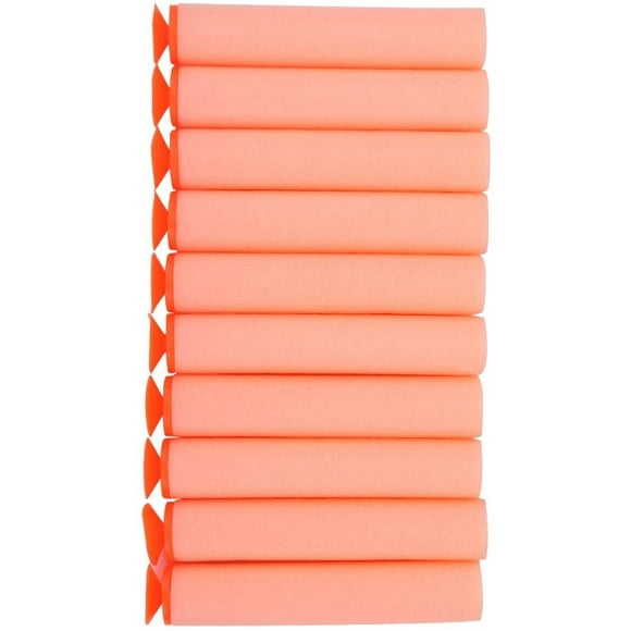 100 pieces foam bullet, 10 colours toy gun soft refill balls darts EVA foam for N-Strike Elite (pink)