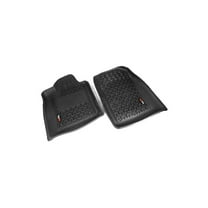 Rugged Ridge by RealTruck Floor Liners for Ford F-250/F-350 | Front, Black | 82902.30 | Compatible with 2012-2016 Ford F-250/F-350 Regular Cab/Extended Cab/SuperCrew Cab