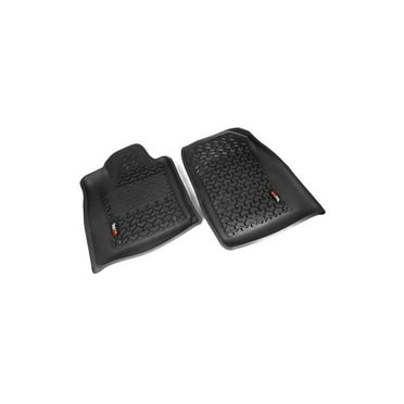 Rugged Ridge by RealTruck Floor Liners for Jeep Commander | Front | 12920.28 | Compatible with 2006-2009 Jeep Commander WK/XK