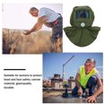 thumbnail image 4 of Sandblasting Mask Hat Green Canvas 1Pack 13.76X3.93X21.61in, 4 of 9