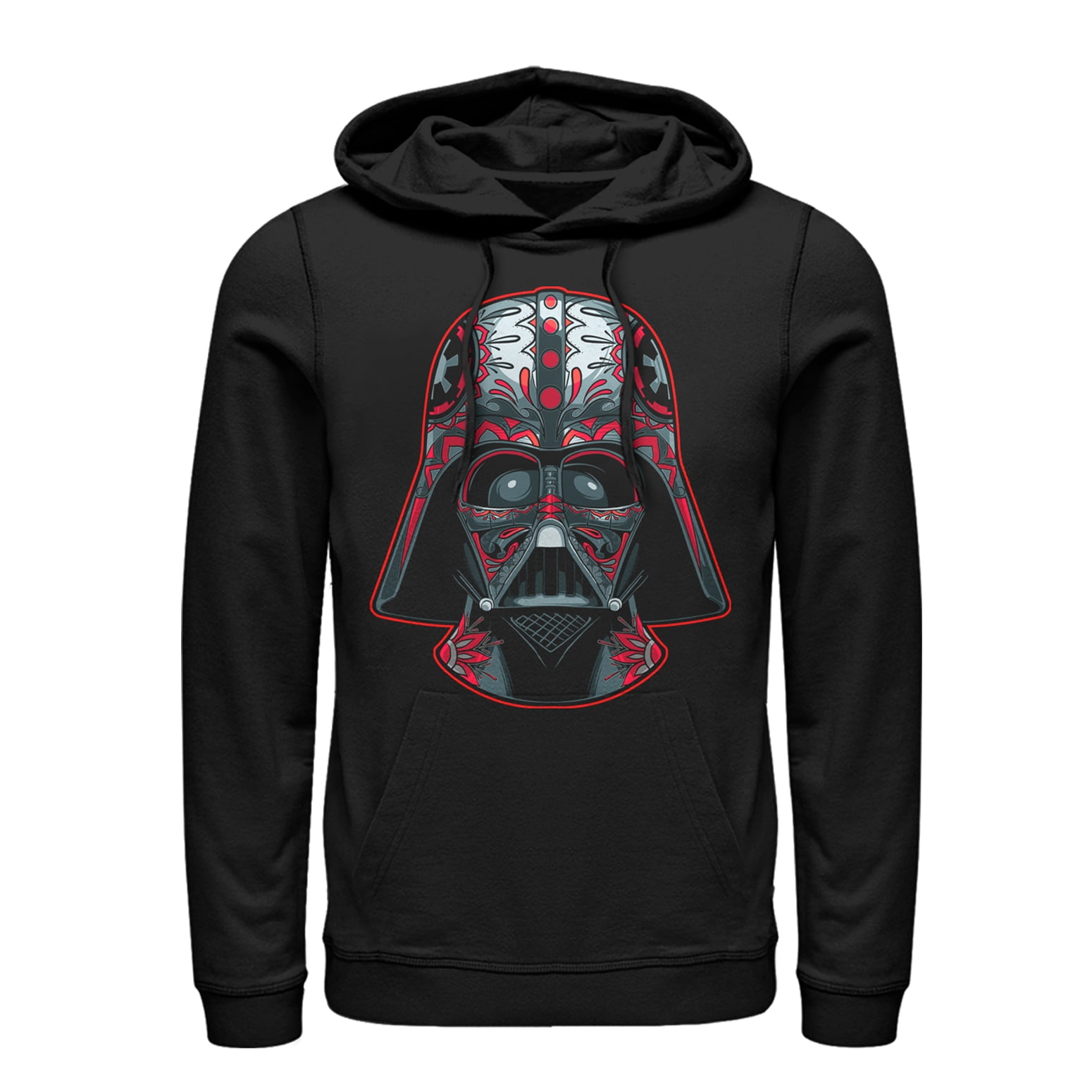 The Darth Face Hoodie Star Wars Darth Vader Parody Xmas Gift Men Sweatshirt Top 