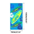 thumbnail image 2 of Serviette de Bain Absorbante et Séchante pour la Natation et la Plage - Fibre Fine Active Imprimée, 2 of 2