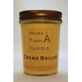 thumbnail image 1 of More Than A Candle CMB8J 8 oz Jelly Jar Soy Candle, Creme Brulee, 1 of 1