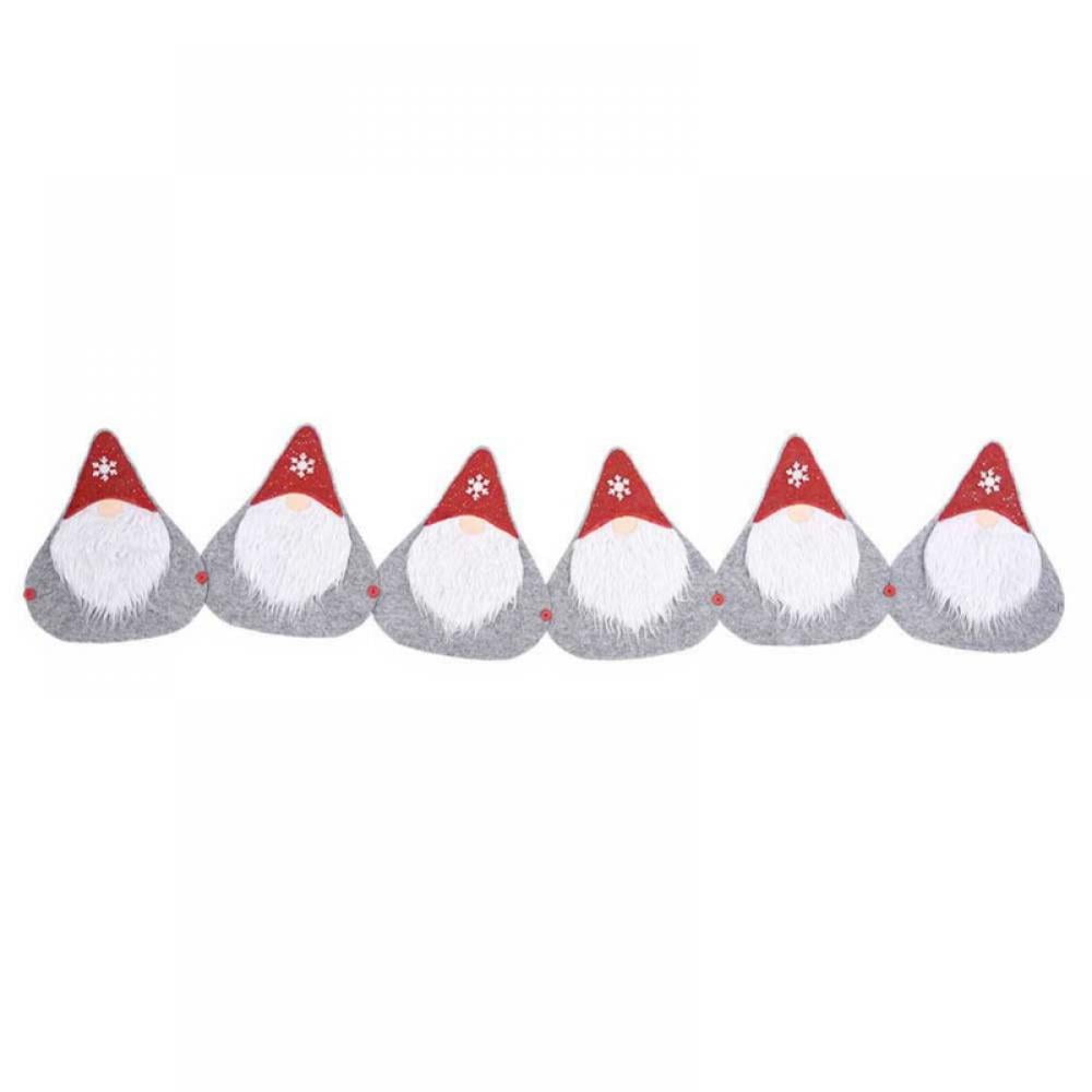Creative Christmas Gnomes Table Runner Set,Adjustable Detachable