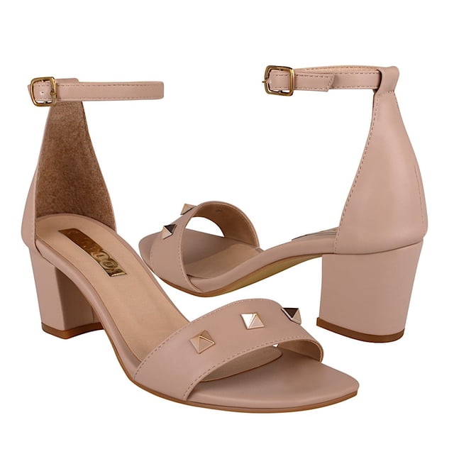 SANDALIAS DAMA STYLO 8021 SIMIPIEL BEIGE Stylo 8021