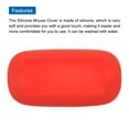 thumbnail image 4 of Unique Bargains Silicone Mouse Cover Protective Skin for Wireless Mouse, Anti Drop and Wear Resistant Red 2 Pcs, 4 of 5
