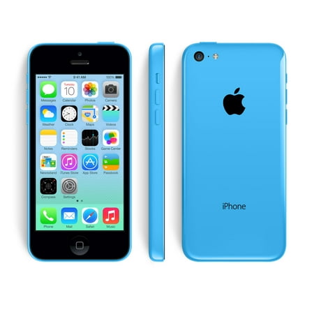 Refurbished Apple iPhone 5c 16GB, Blue - Unlocked GSM