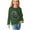 Army Green-vestidos de otoño para mujer, variant on Kids Boys Graphic Tee with Long Sleeves Casual Plain T-Shirts Cute Cat Print Tees Soft Round Neck Layering Tops Toddler Girls Basic Tunic Blouse
