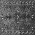 thumbnail image 1 of Ahgly Company Indoor Square Persian Gray Traditional Area Rugs, 7' Square, 1 of 1