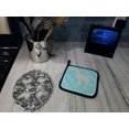 thumbnail image 3 of Carolines Treasures BB8093PTHD Porte-Pot à Carreaux Bleu Alpaga, 3 of 3