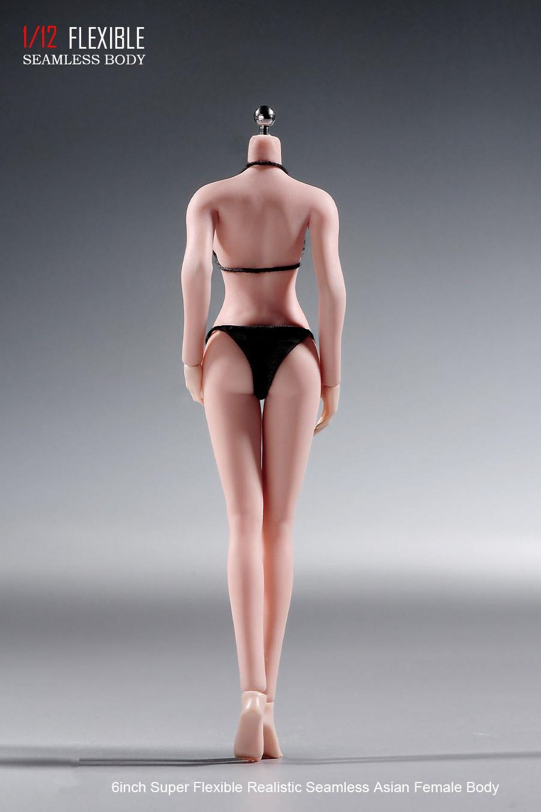 T305 1/12 Scale Super Flexible Seamless Body with Detachable Feet