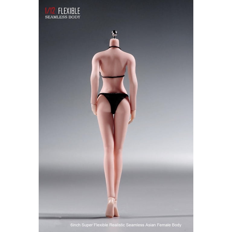 T305 1/12 Scale Super Flexible Seamless Body with Detachable Feet