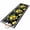 Black, variant on Yellow Lemon 2'x6' Runner Rugs for Hallway Kitchen Bedside Non Slip Washable, Summer Botanical Black White Checkered Entryway Rug Runners with Rubber Backing, Long Carpet Runner for Laundry Room