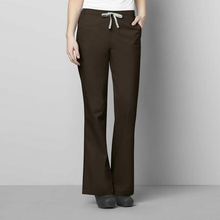 

WonderWink WonderWORK Flare Leg Pant Scrub Bottoms Chocolate 3XL
