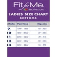 thumbnail image 6 of Women's Plus Comfort Covered Cotton Assorted Brief Panties - 5 Pack, 6 of 8
