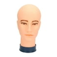 thumbnail image 2 of MERIGLARE Mannequin Head Cosmetology Display for Display Hat Making Salon Blue Base Male, 2 of 9