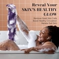 thumbnail image 5 of MJSHUN African Net Sponge Authentic, 2 Pack Shower Loofah Exfoliating Bath Sponge, Body Scrubber for Women and Men Daily Body & Face, Gentle Scrubber for All Skin Types, Travel, Spa Gifts, Durable, 5 of 10