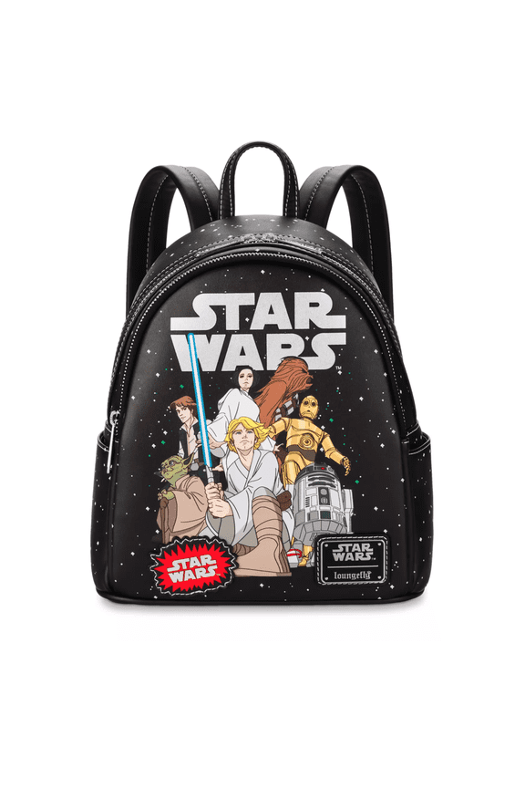Parks Star Wars Glow-in-the-Dark Loungefly Mini Backpack New with Tag