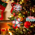 thumbnail image 4 of Gibobby Decoraciones navideñas Decoración del árbol de Navidad Colgante pequeño Pegamento Colgante creativo Colgante de Navidad(D), 4 of 5